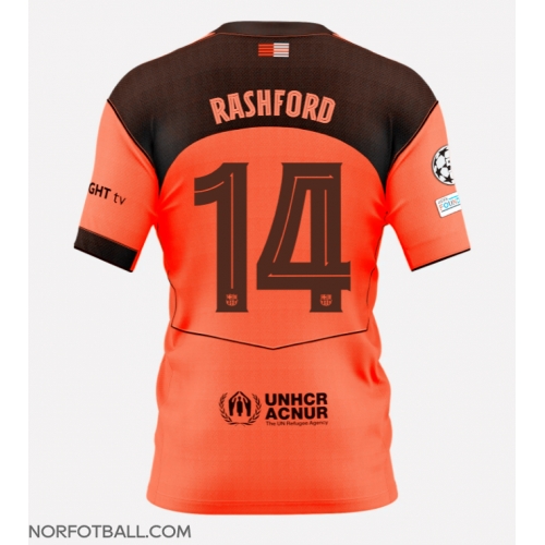 Billige Fotballdrakt Barcelona Marcus Rashford #14 Replika Tredjedrakt 2025-26 Kortermet Billige Fotballdrakt Barcelona Marcus Rashford #14 Replika Tredjedrakt 2025-26 Kortermet